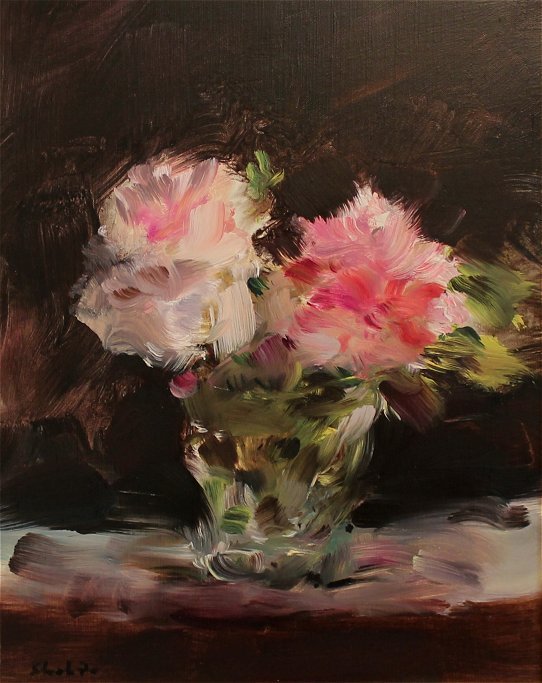 Roses verre